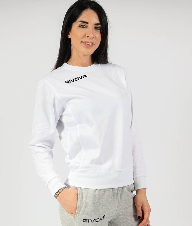 MAGLIA POLARFLEECE G/COLLO GIVOVA ONE mikina bílá XS