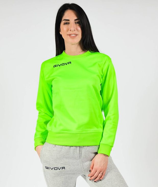 MAGLIA POLARFLEECE G/COLLO GIVOVA ONE mikina fluo žlutá XS