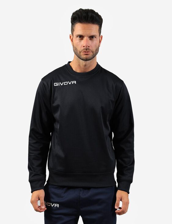 MAGLIA POLARFLEECE G/COLLO GIVOVA ONE mikina černá XS