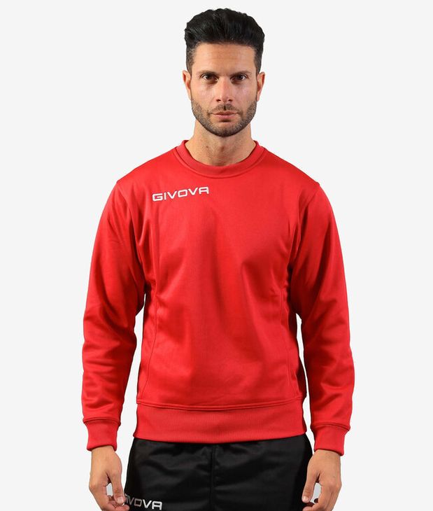 MAGLIA POLARFLEECE G/COLLO GIVOVA ONE mikina červená XS