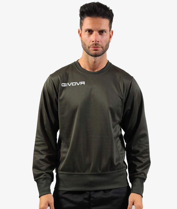 MAGLIA POLARFLEECE G/COLLO GIVOVA ONE mikina vojenská zelená 2XS