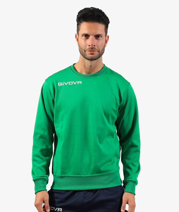 MAGLIA POLARFLEECE G/COLLO GIVOVA ONE mikina zelená XS