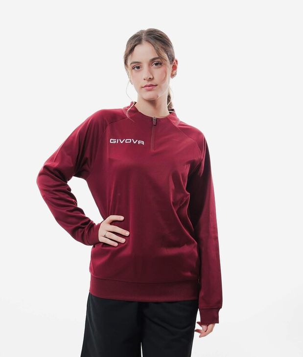 MAGLIA POLARFLEECE TECNICA (HALF ZIP) 500 bunda granátová 2XL