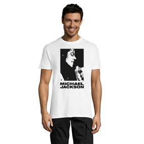 Michael Jackson Face pánské tričko bílé L