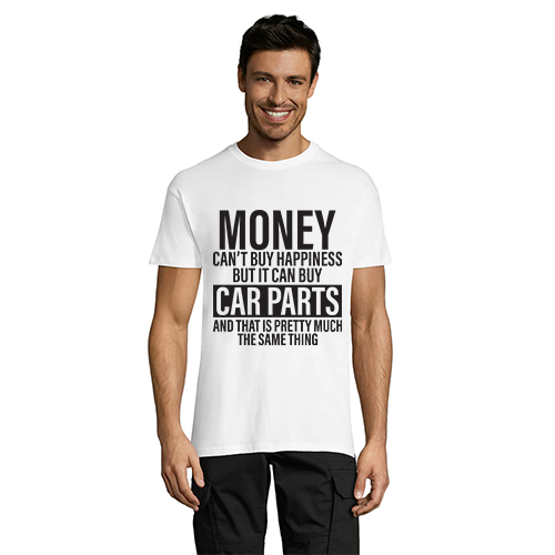 Money Can't Buy Happiness pánské triko černé 2XL