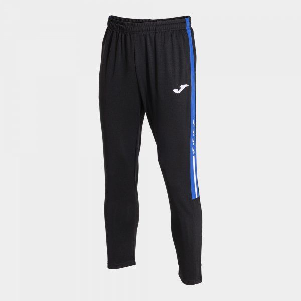 OLIMPIADA LONG PANTS tepláky černá azurová 2XS