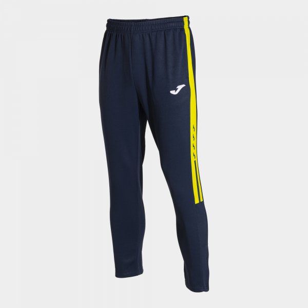 OLIMPIADA LONG PANTS tepláky navy žlutá 4XS