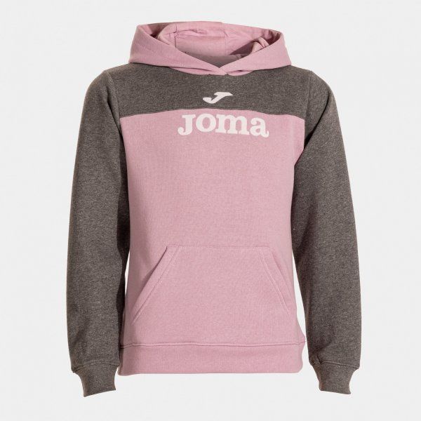 PARK HOODIE PINK MELANGE GREY 4XS