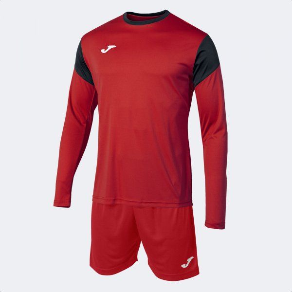 PHOENIX GK TWO-PIECE SET brankářský dres červená černá L