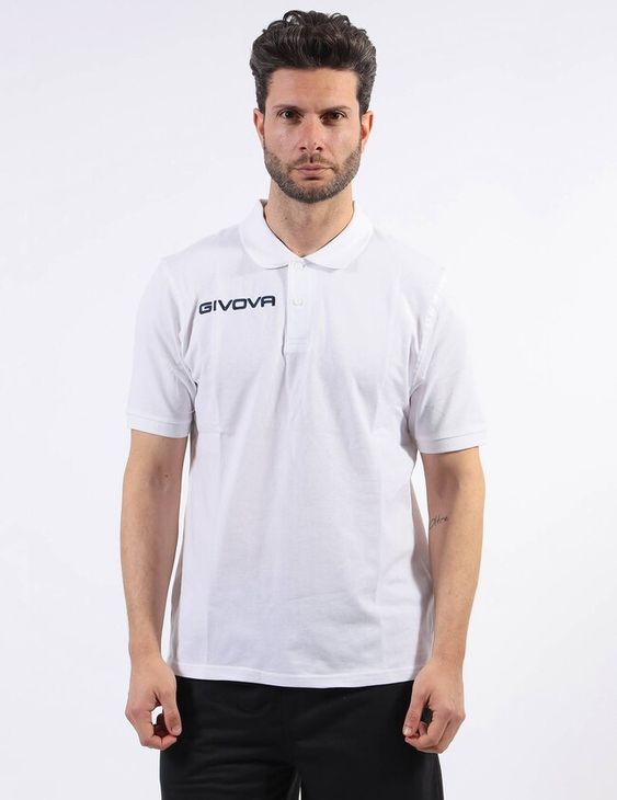 POLO COTONE PIQUET SUMMER polo triko bílá 2XL