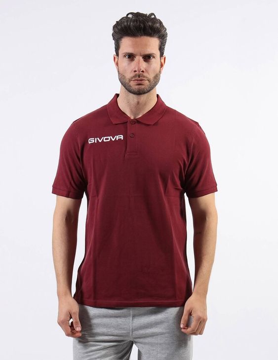 POLO COTONE PIQUET SUMMER polo triko granátová 3XS