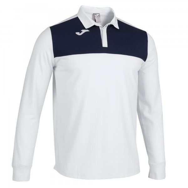 WINNER II POLO SHIRT L/S dlouhé polo triko bílá navy 3XS