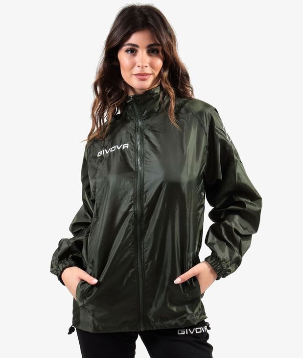 RAIN BASICO VERDE MILITARE Tg. 2XL