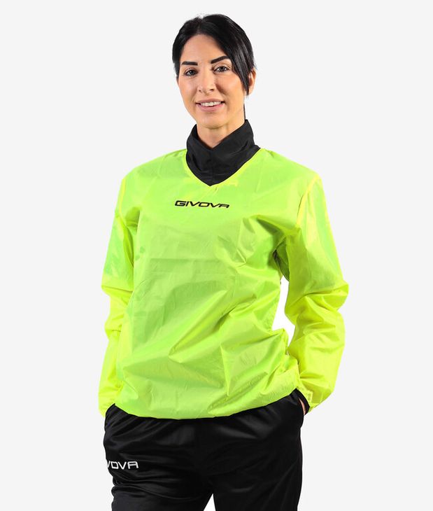 RAIN JACKET COLLO COSTINA bunda fluo žlutá 2XL