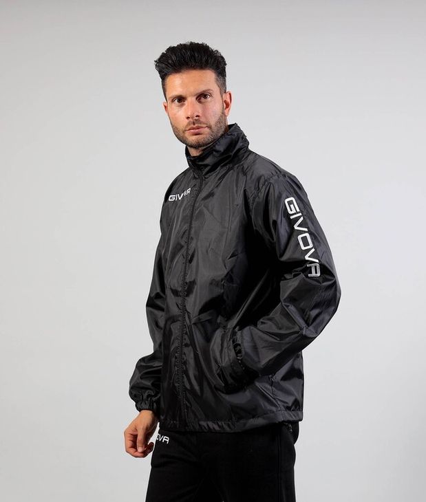 RAIN JACKET WIND NERO Tg. 3XL