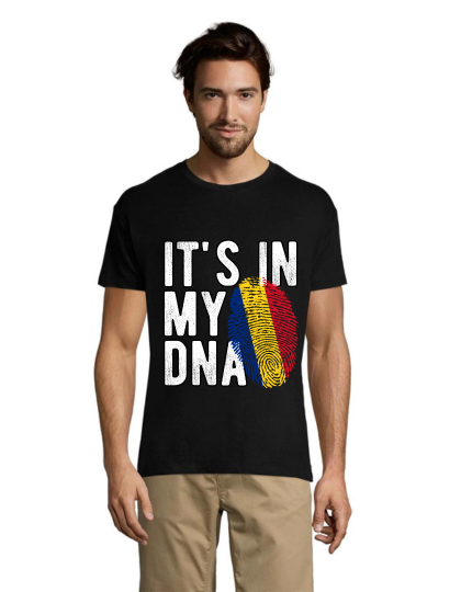 Romania - It's in my DNA pánské triko černé 2XL