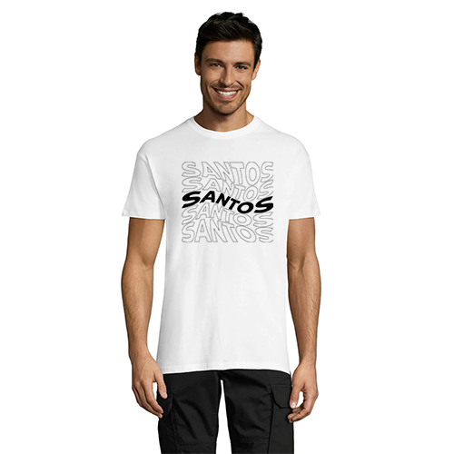 Santos Club 1 pánské triko bílé 2XL