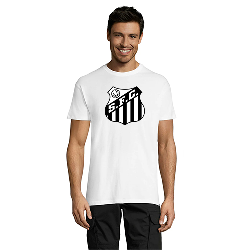 Santos Futebol Clube pánské tričko bílé M