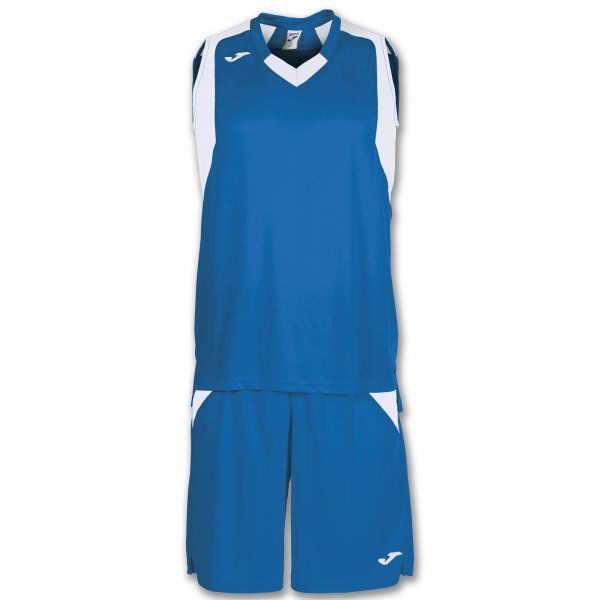 SLEEVELESS SET FINAL basketbalový set azurová bílá 6XS-5XS