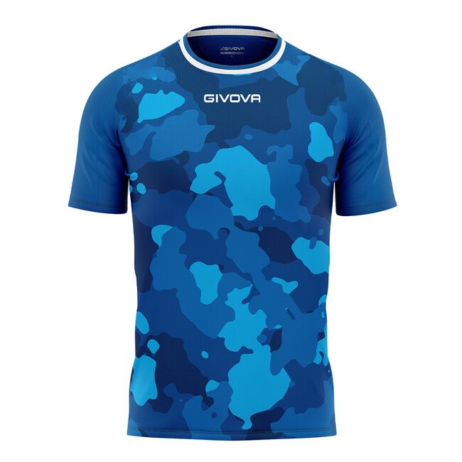 SHIRT ARMY INTERLOCK dres azurová modrá/tyrkysová L