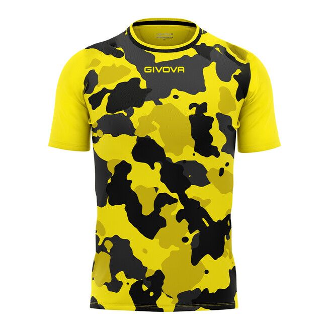 SHIRT ARMY INTERLOCK dres žlutá/černá L