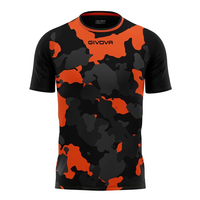 SHIRT ARMY INTERLOCK dres černá/oranžová L