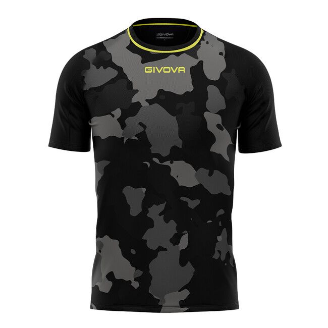 SHIRT ARMY INTERLOCK dres černá/šedá L