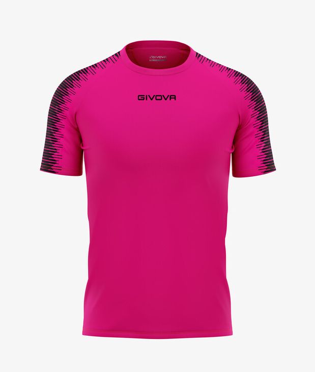 SHIRT CLUB IN MESH FUXIA/NERO Tg. 3XL