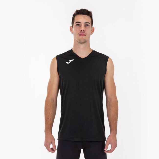 SLEEVELESS BASIC T-SHIRT COMBI sportovní tílko černá L