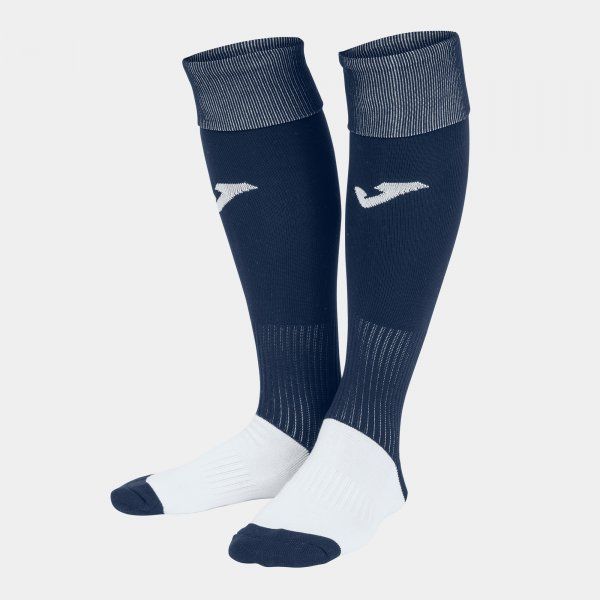 ZEBRA II MID-CALF FOOTBALL SOCKS (4 PCS) štulpny / ponožky navy bílá S17