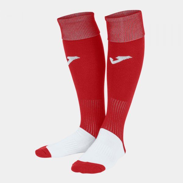 ZEBRA II MID-CALF FOOTBALL SOCKS (4 PCS) štulpny / ponožky červená bílá S17