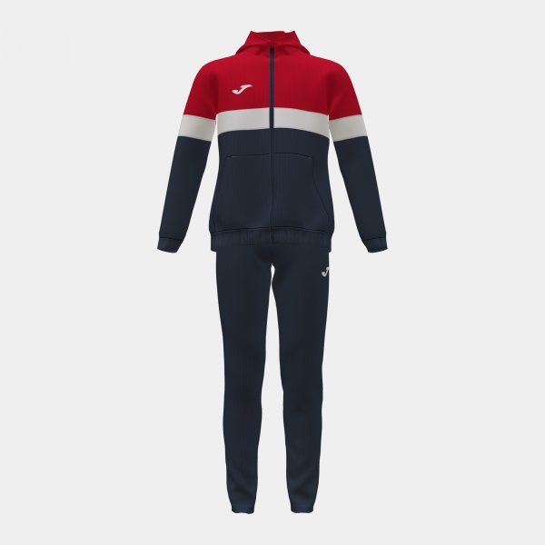 STRIPE TRACKSUIT souprava navy červená XS