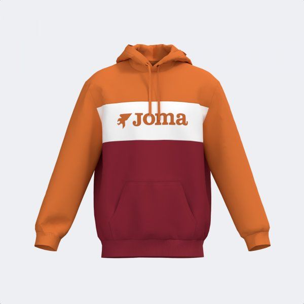 URBAN STREET HOODIE oranžová bordó S08