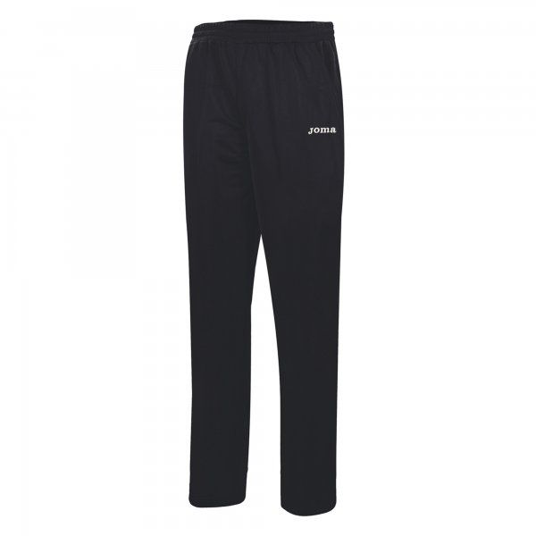 PANTS WOMAN POLYFLEECE CUFF tepláky černá L