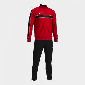 VICTORY TRACKSUIT RED BLACK 4XS